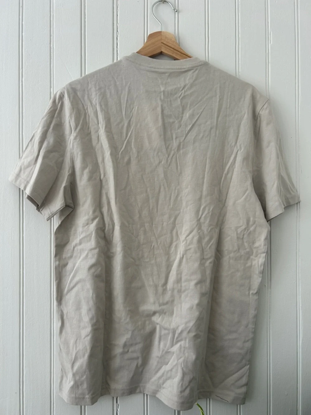 Everlane Men's Crewneck T-Shirt - Light Taupe - Picture 2 of 3